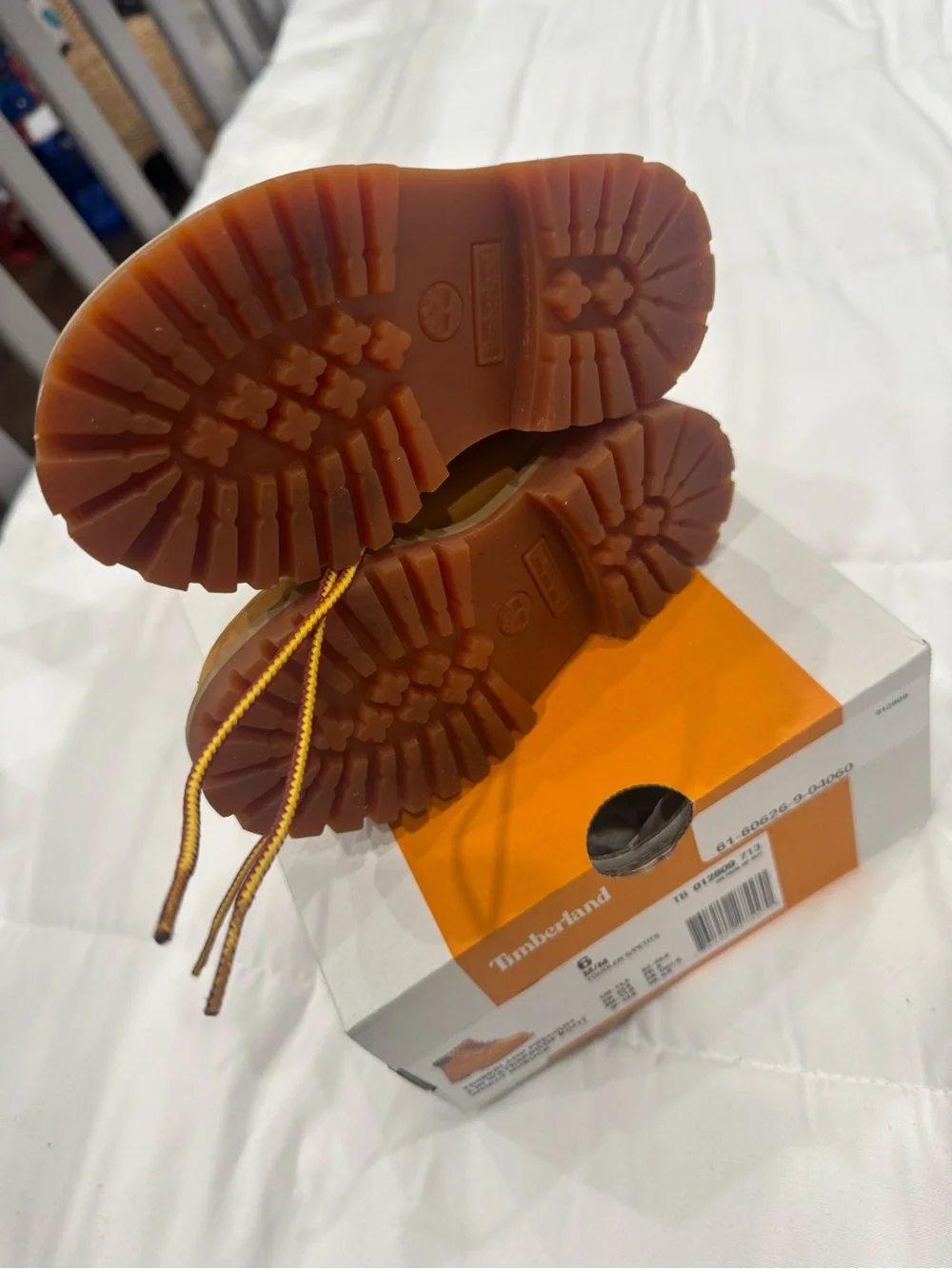 Timberland Kids Wheat/Tan Lace-Up Work Boots